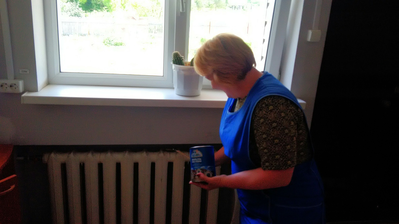 Косметический ремонт в здании отделения социальной адаптации