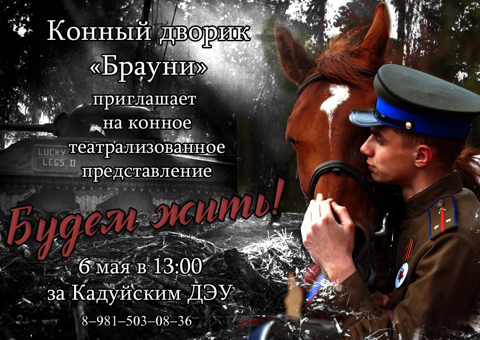 Театрализованное представление конного дворика "Брауни"